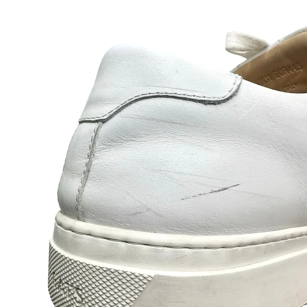 Greats | Men | Royale Classic Casual Minimal White Leather Sneakers | Size 11.5